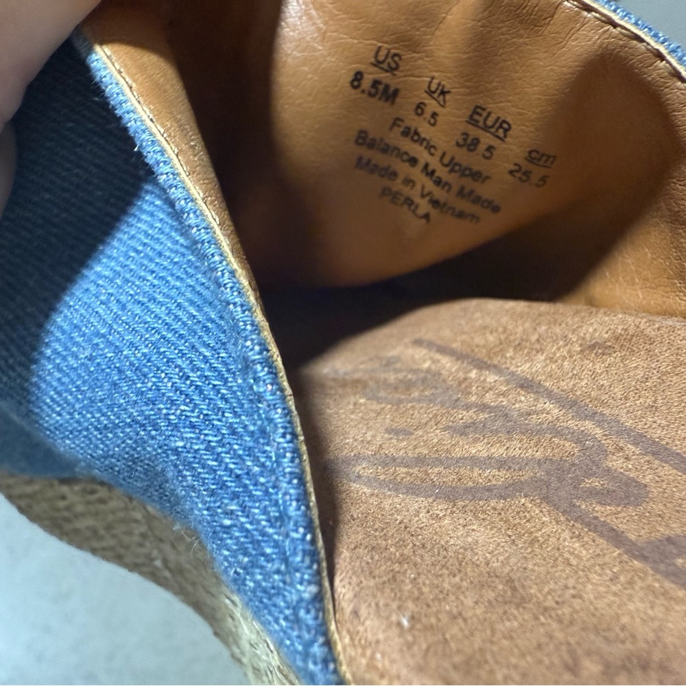 🔥 🔥 Summer Sale! Stylish Blue Denim Women's Slide Sandals - Picture 3 of 3
